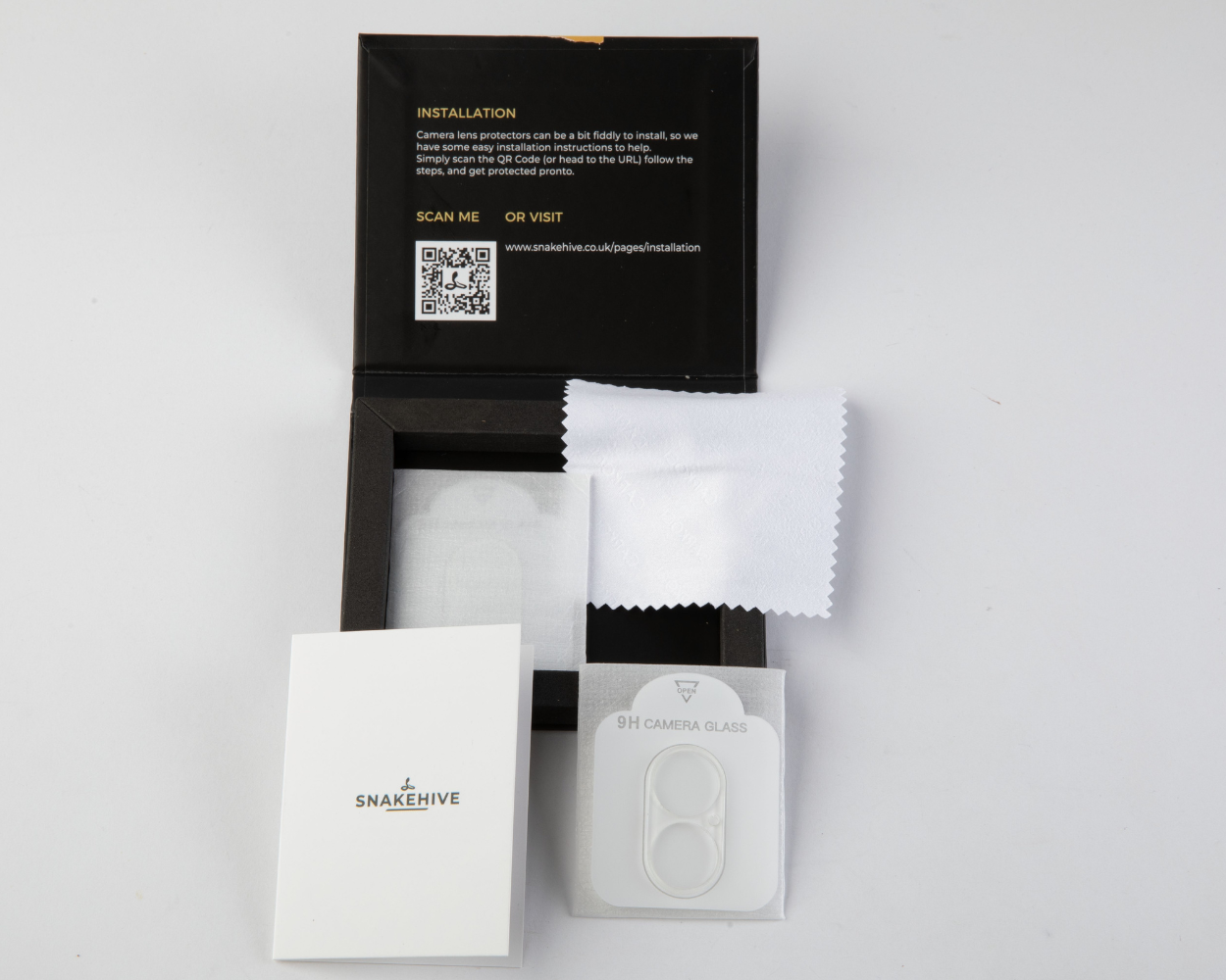 Apple iPhone 16e - Glass Camera Lens Protector (x2)