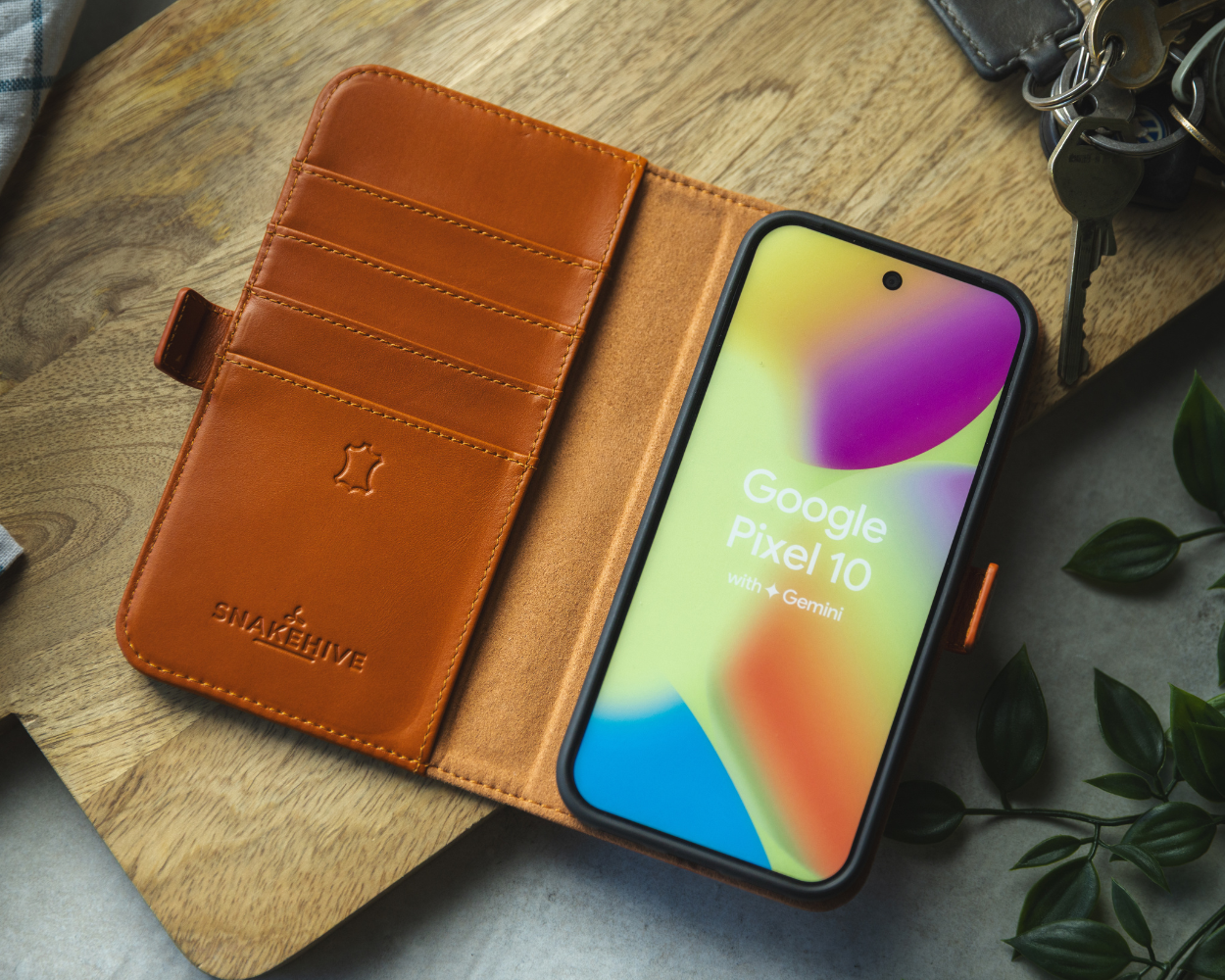 Google Pixel 11 - Metro Leather Wallet Phone Case