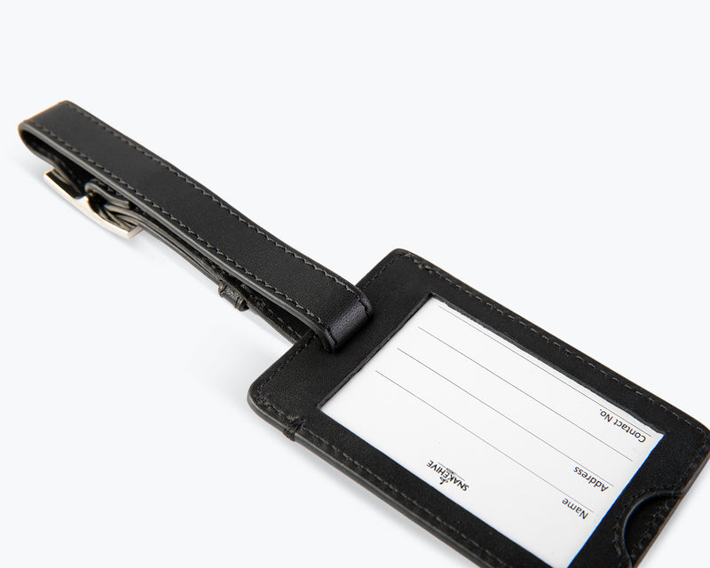 Leather Luggage Tag