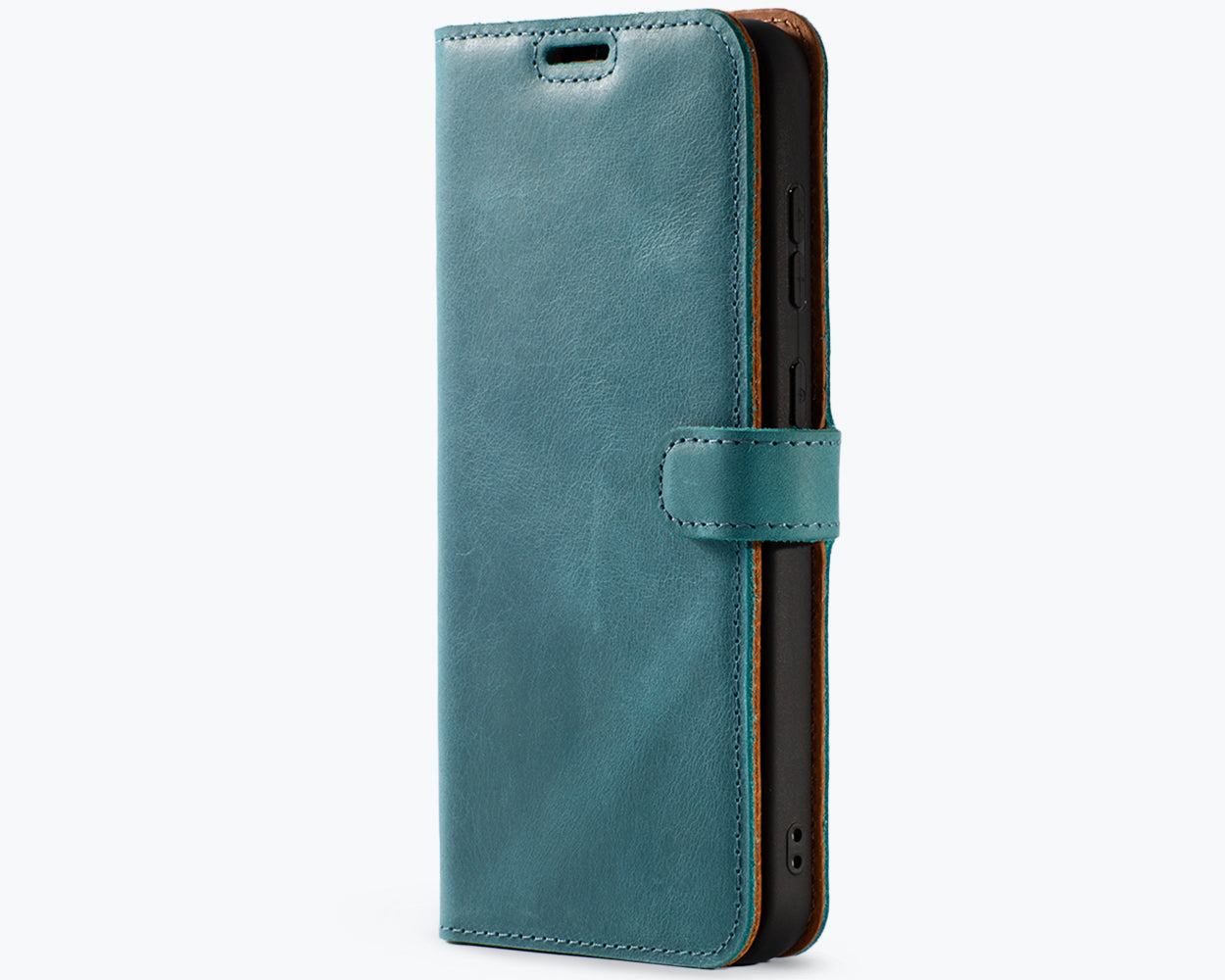 Samsung Galaxy S24 FE - Vintage Leather Wallet Phone Case