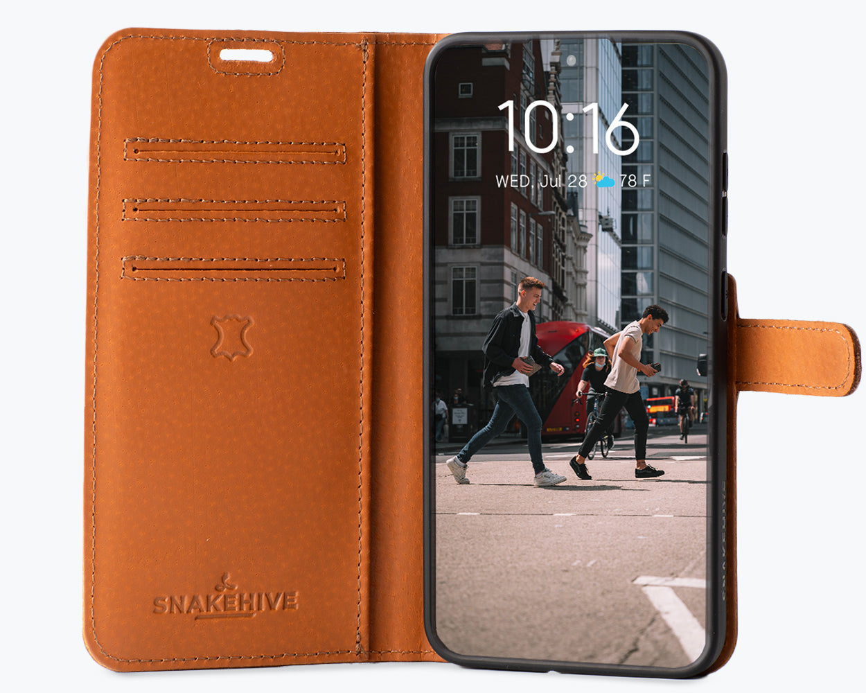 Samsung Galaxy S24 - Vintage Leather Wallet