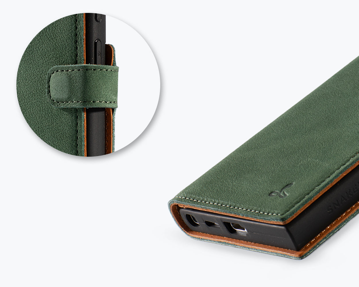 Samsung Galaxy S24 Ultra - Vintage Leather Wallet Phone Case