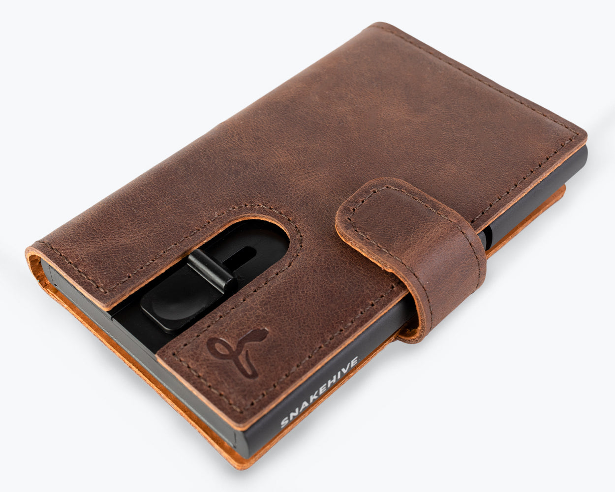 Vintage Leather Smart RFID Wallet