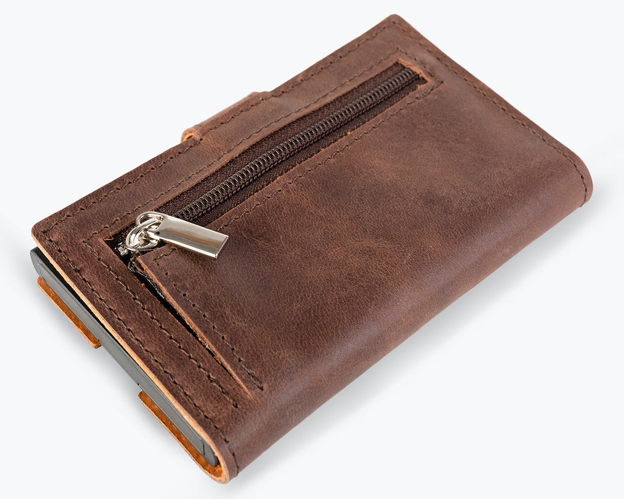 Vintage Leather Smart RFID Wallet