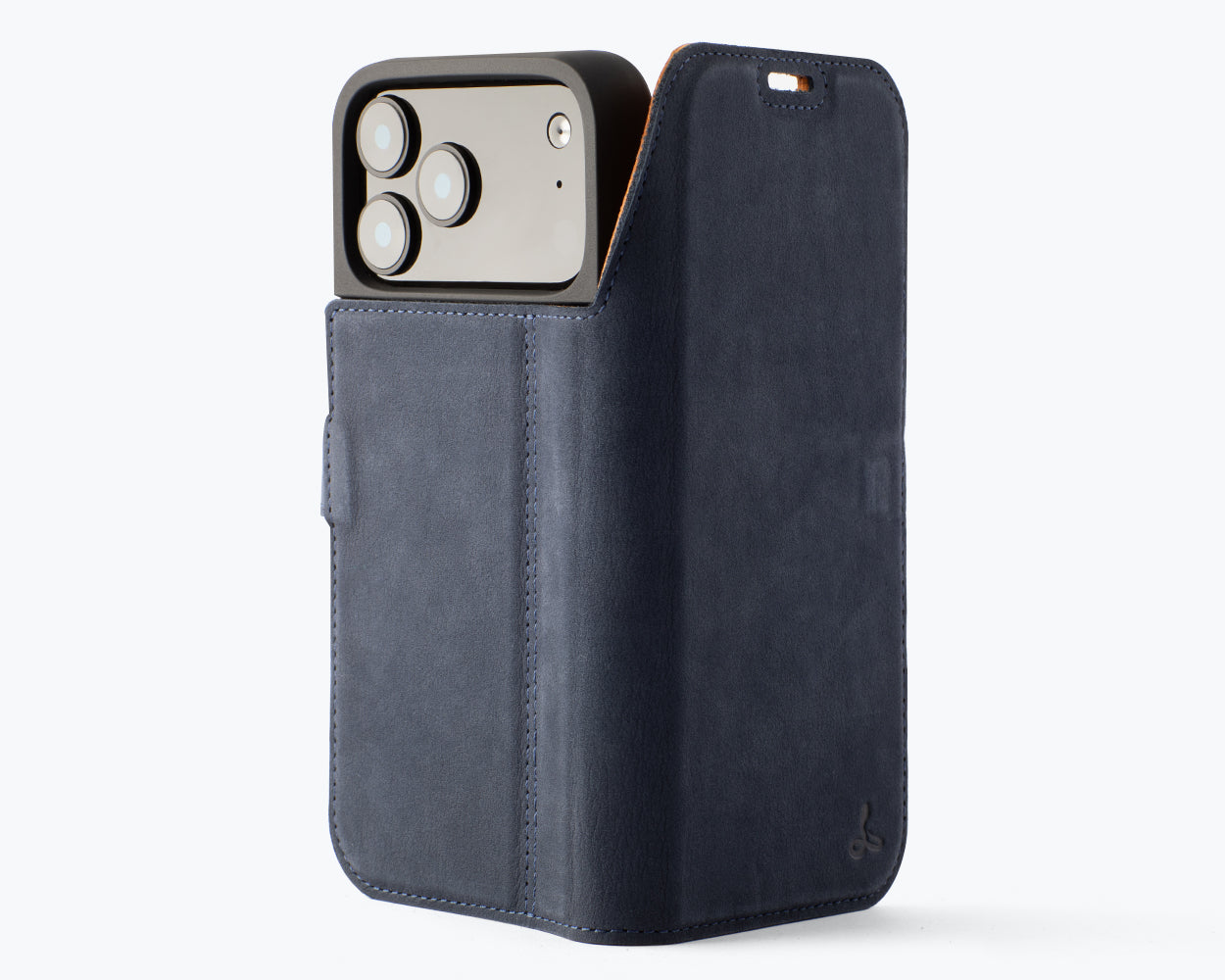 Apple iPhone 17 Pro Max - Vintage Leather Wallet Phone Case
