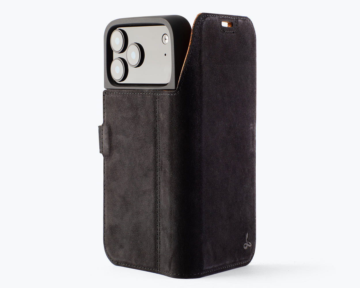 Apple iPhone 17 Pro Max - Vintage Leather Wallet Phone Case