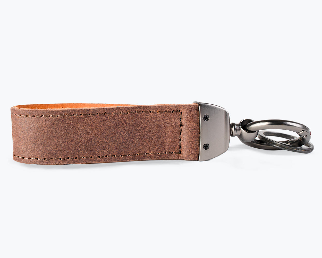 Vintage Leather Key Loop