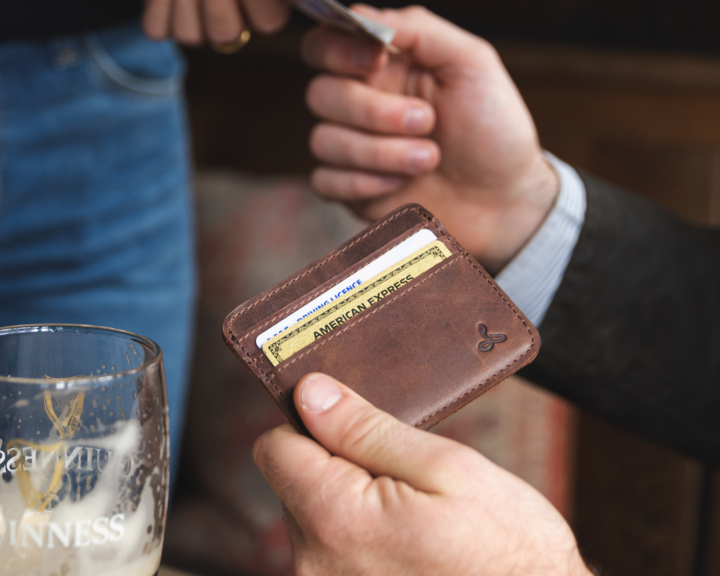 Vintage Leather Money Wallet