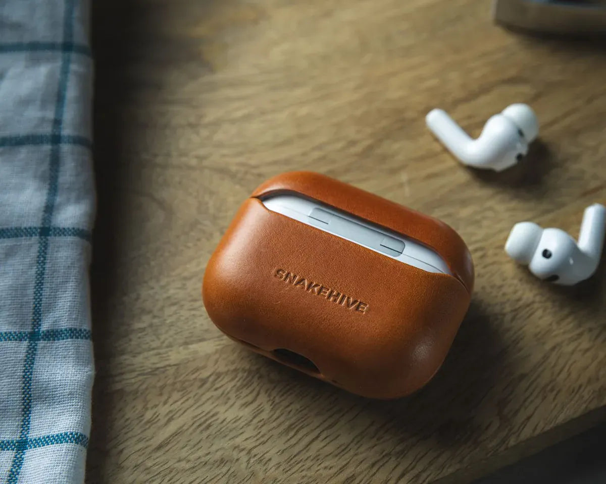 Snakehive Accessories Apple AirPods Pro 3 - Metro Leather Case Apple AirPods Pro 3 Leather Case | Snakehive