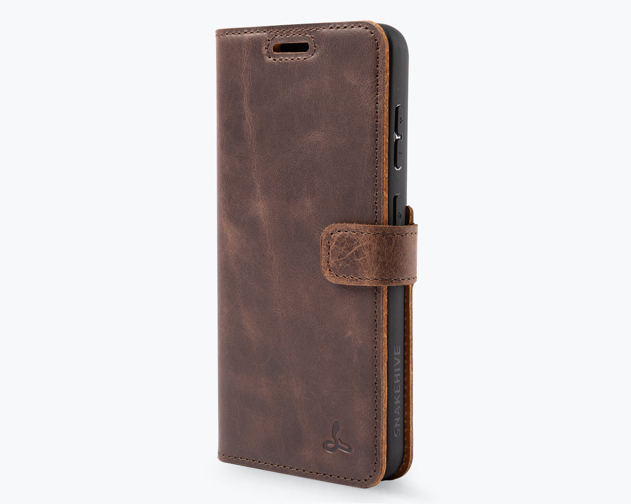 Samsung Galaxy S26 - Vintage Leather Wallet Phone Case