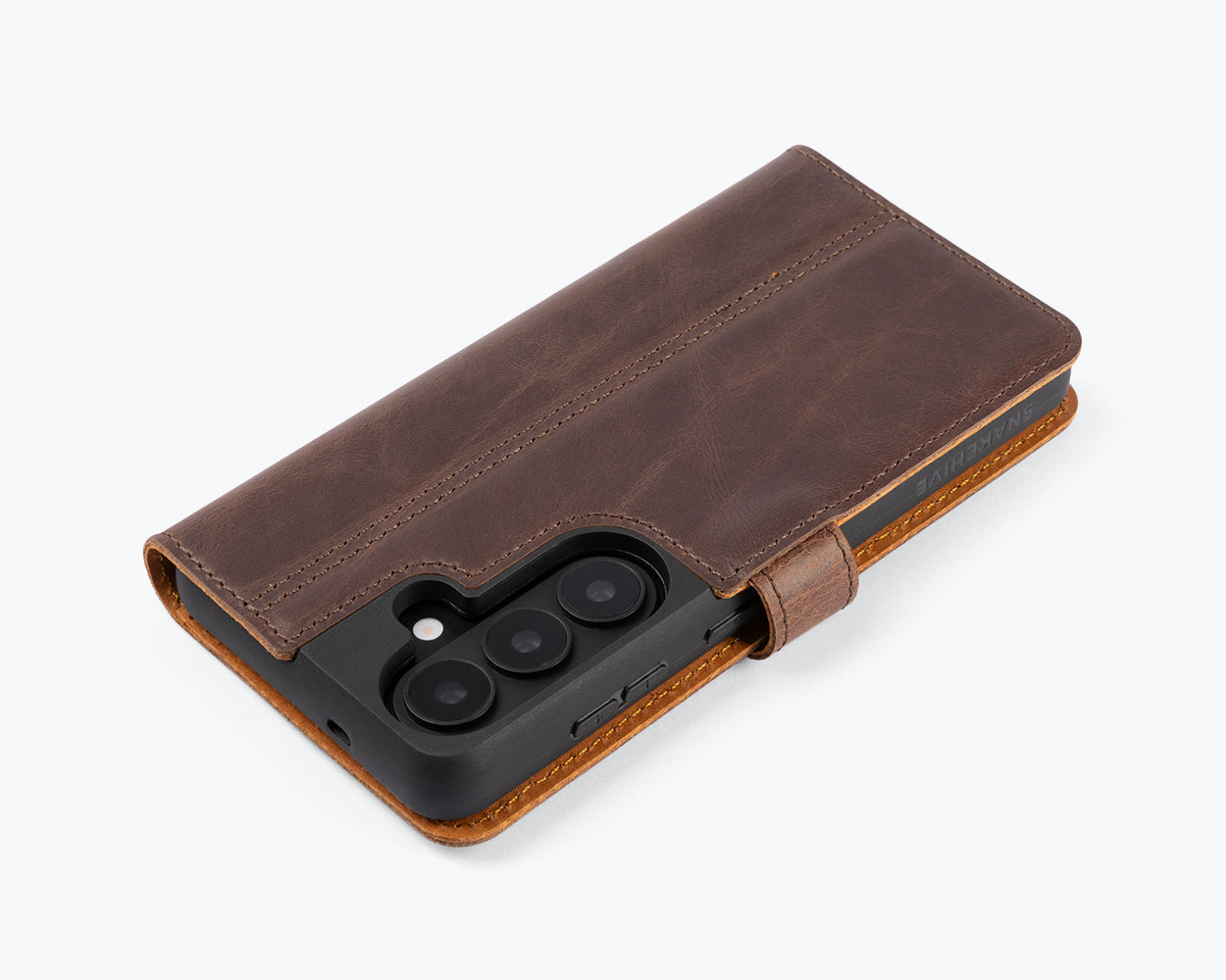 Samsung Galaxy S26 - Vintage Leather Wallet Phone Case