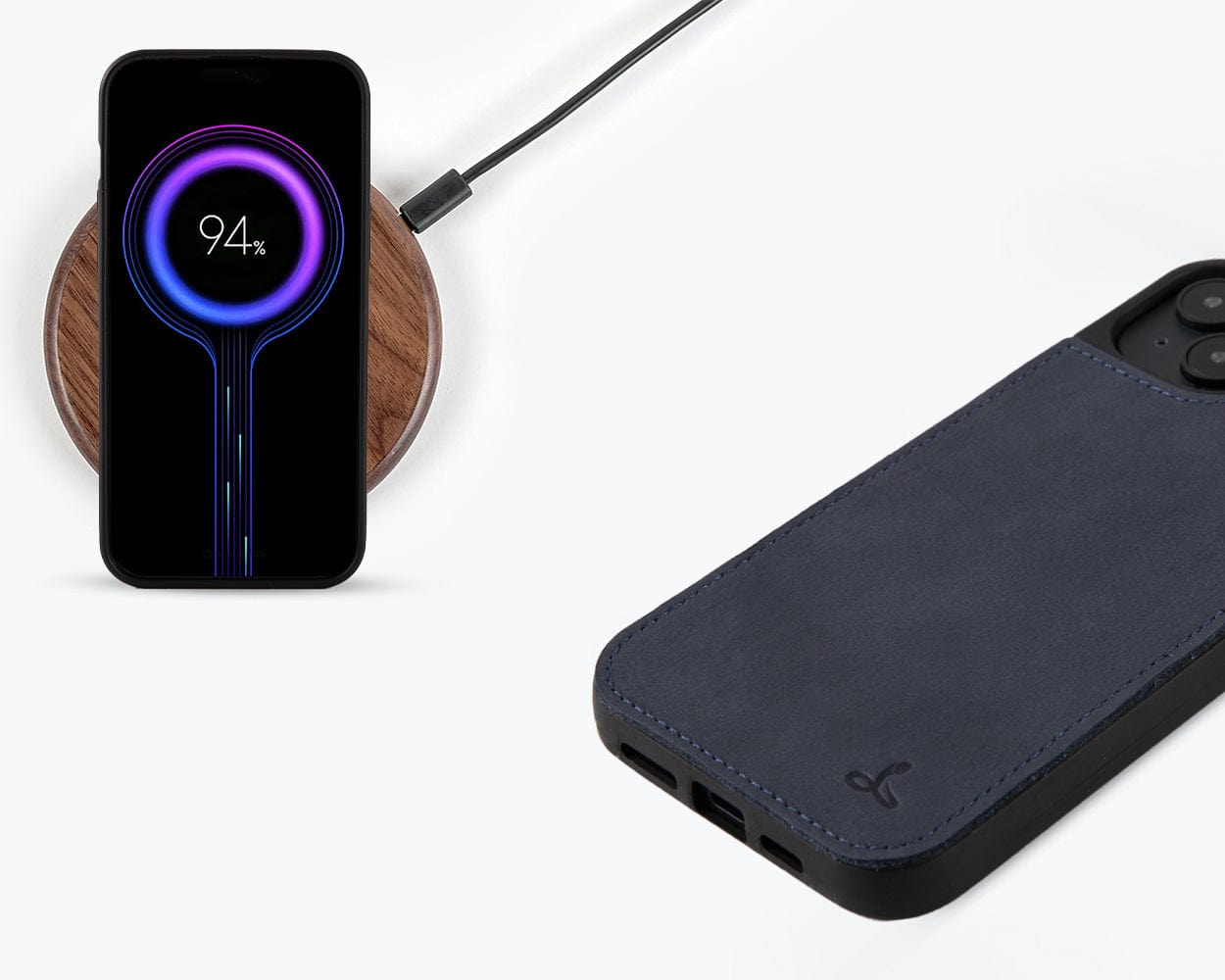 Apple iPhone 15 Plus - Vintage Leather Back Case