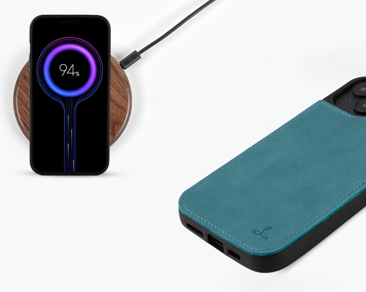 Apple iPhone 15 Plus - Vintage Leather Back Case