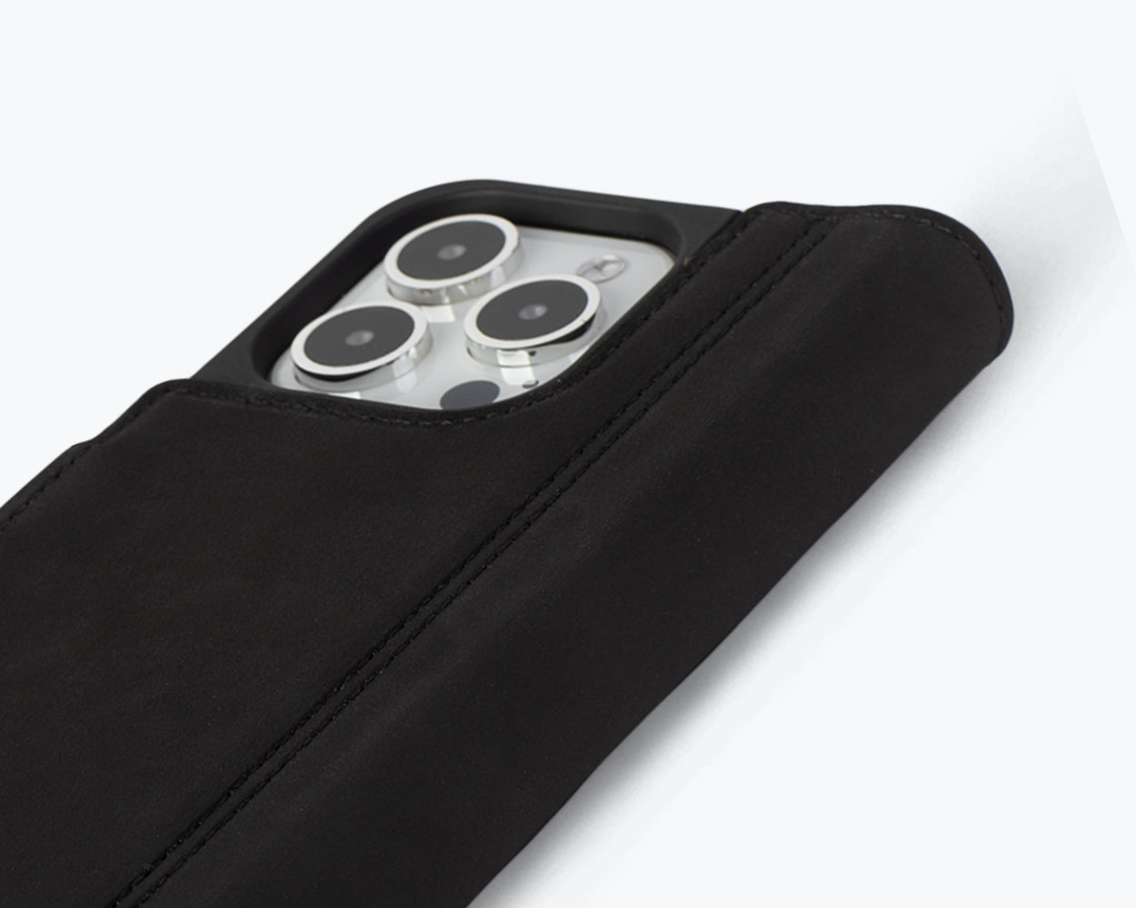 Apple iPhone 15 Pro - Vintage Leather Wallet Phone Case