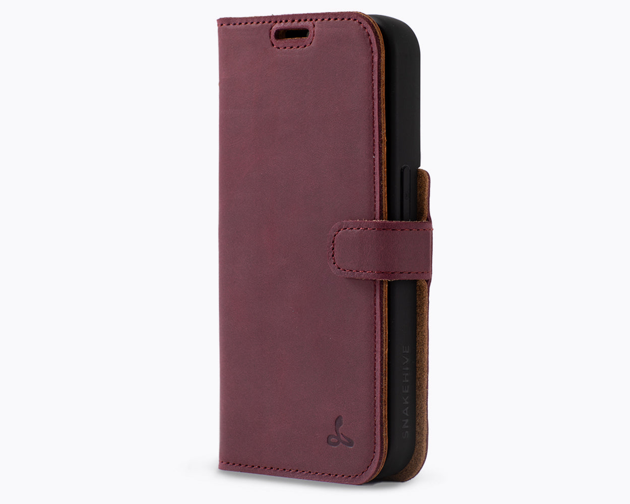 Apple iPhone 15 Pro - Vintage Leather Wallet Phone Case