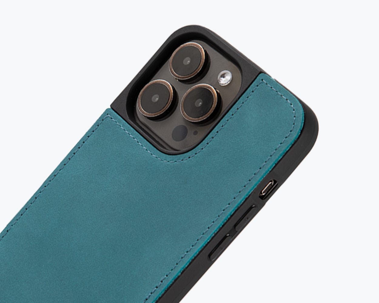 Apple iPhone 15 Pro Max - Vintage Leather Back Case