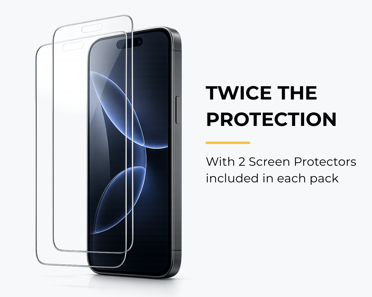 Snakehive Tempered Glass Apple iPhone 16 Pro Max - Tempered Glass Screen Protector (x2) Tempered Glass Screen Protector (x2) for iPhone 16 Pro Max
