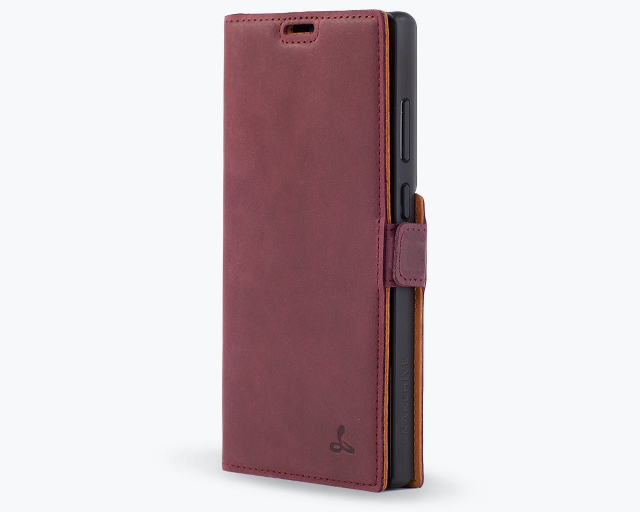 Samsung Galaxy S24 Ultra - Vintage Leather Wallet Phone Case (Side Clasp)