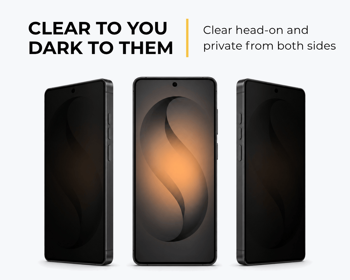Snakehive Privacy Glass Samsung Galaxy S24 - Privacy Glass Screen Protector (x2) Privacy Glass Screen Protector (x2) for Samsung Galaxy S24