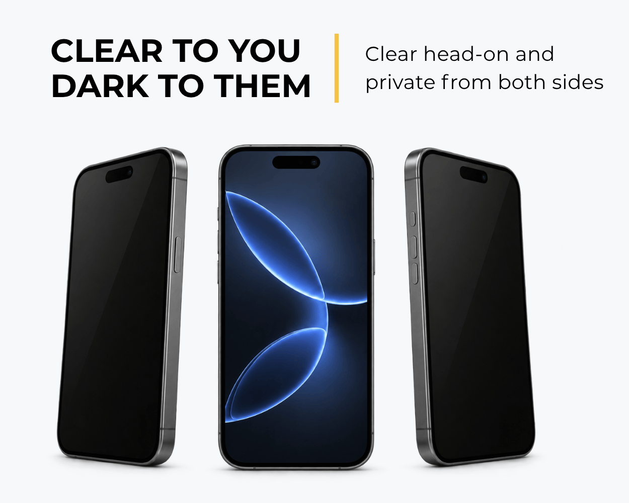 Snakehive Privacy Glass Apple iPhone 15 Plus - Privacy Glass Screen Protector (x2) Privacy Glass Screen Protector (x2) for iPhone 15 Plus