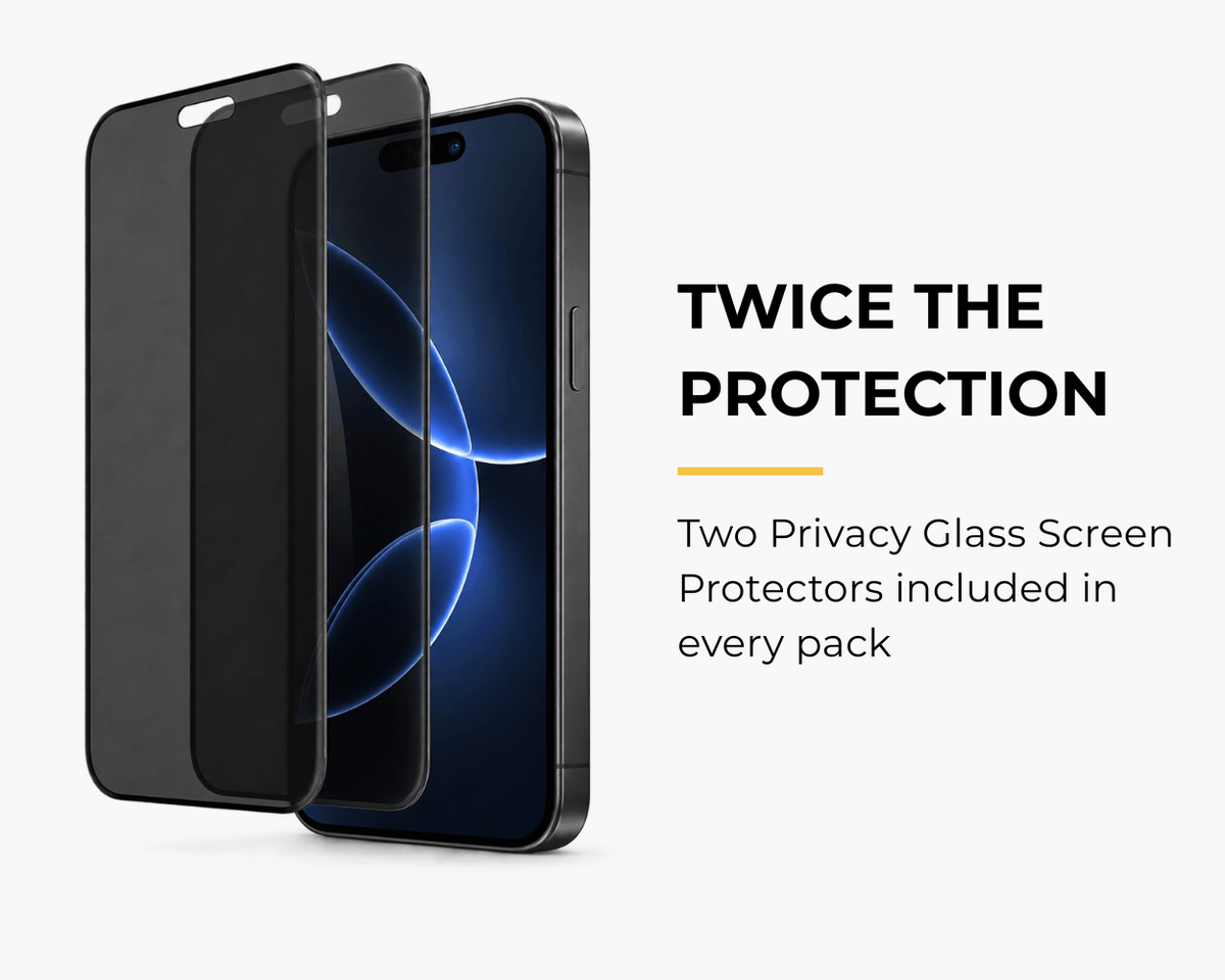 Snakehive Privacy Glass Apple iPhone 13 - Privacy Glass Screen Protector (x2) Privacy Glass Screen Protector (x2) for iPhone 13