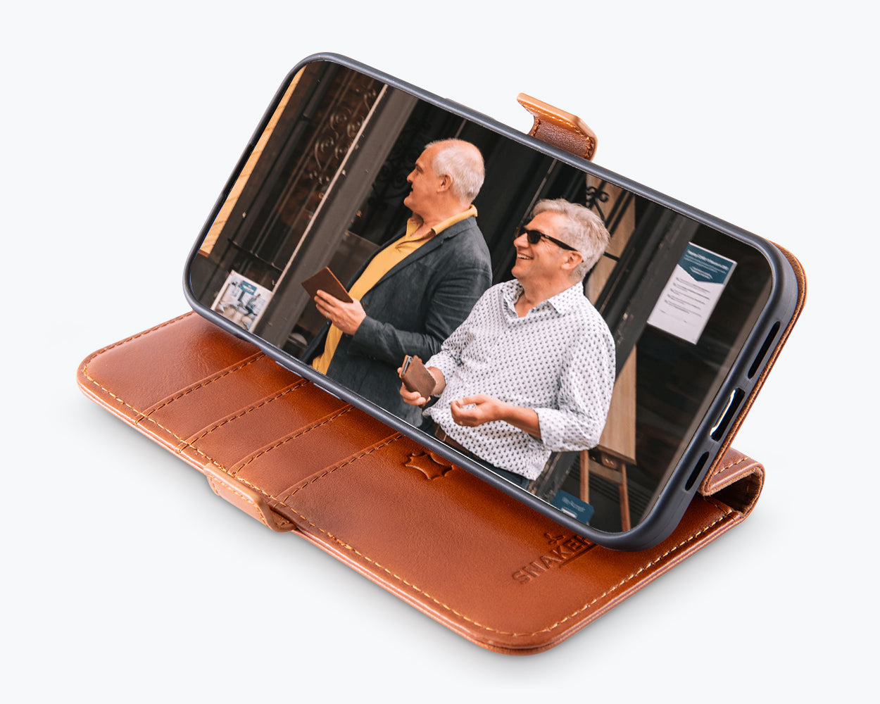 Apple iPhone 15 Pro Max - Metro Leather Wallet Phone Case