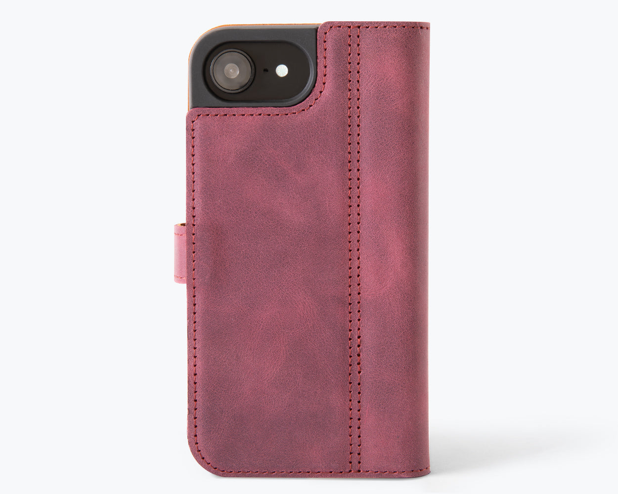 Apple iPhone 16e - Vintage Leather Wallet Phone Case