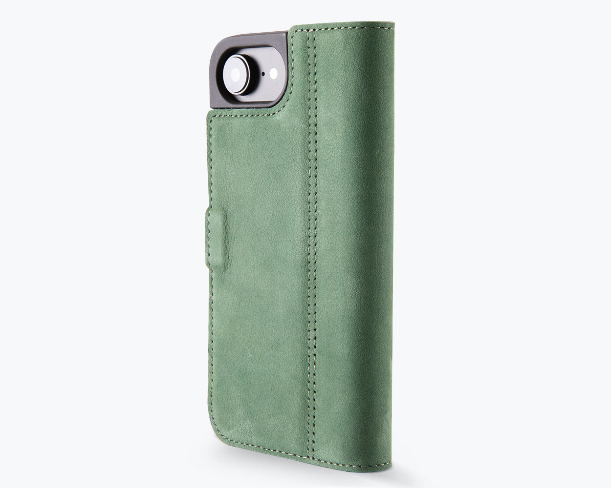 Apple iPhone 16e - Vintage Leather Wallet Phone Case