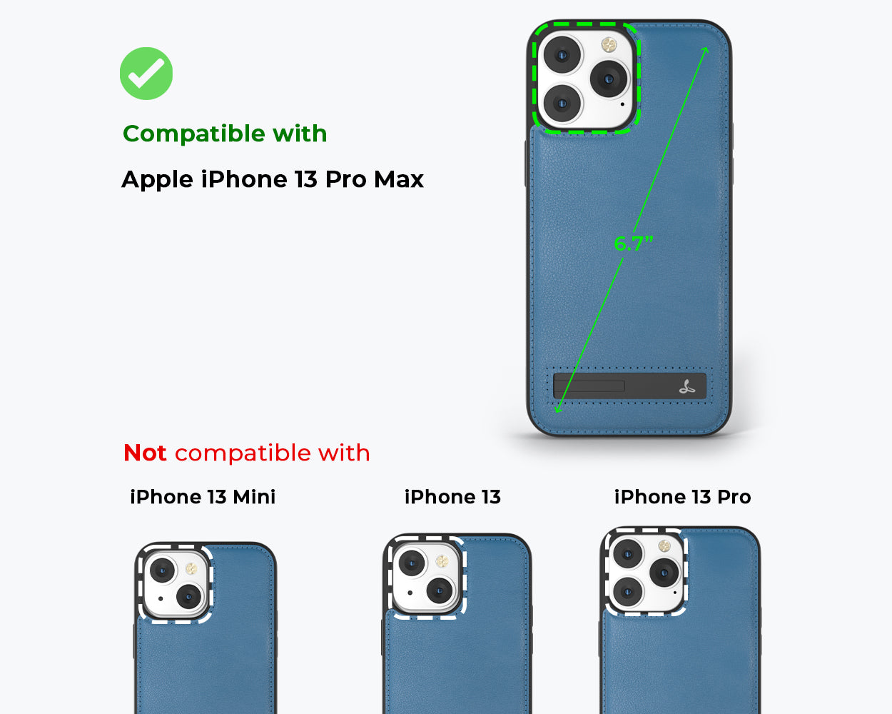 Apple iPhone 13 Pro Max - Metro Leather Phone Case