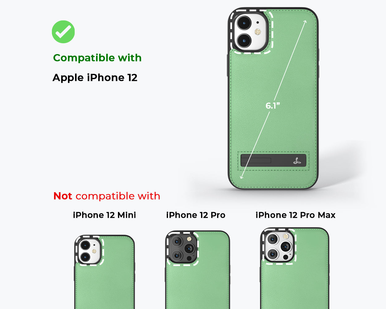 Apple iPhone 12 - Metro Leather Phone Case