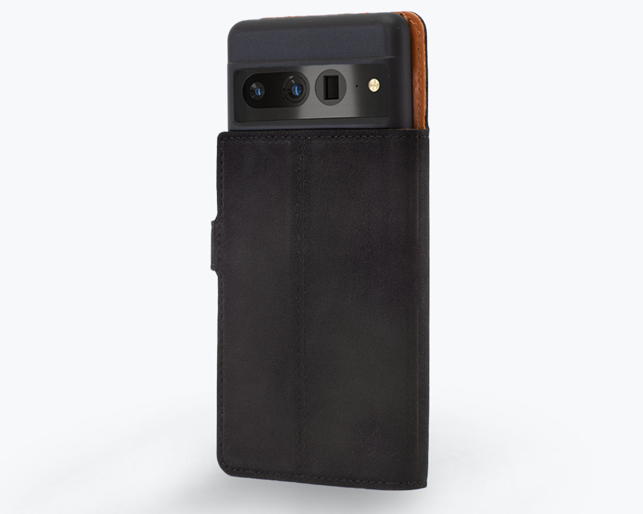 Google Pixel 6 Pro - Vintage Leather Wallet Phone Case