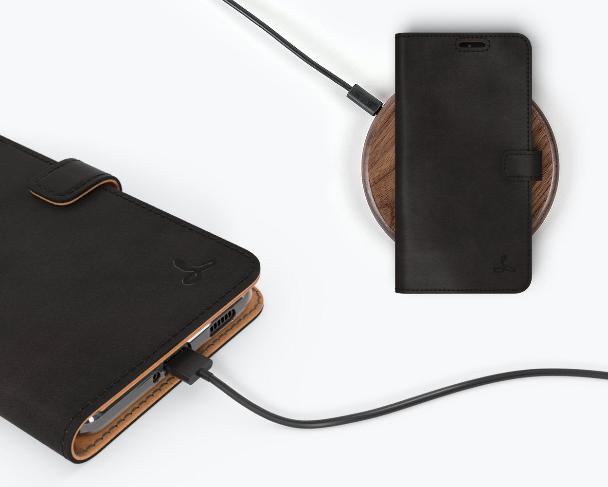 Samsung Galaxy S21 - Vintage Leather Wallet Phone Case