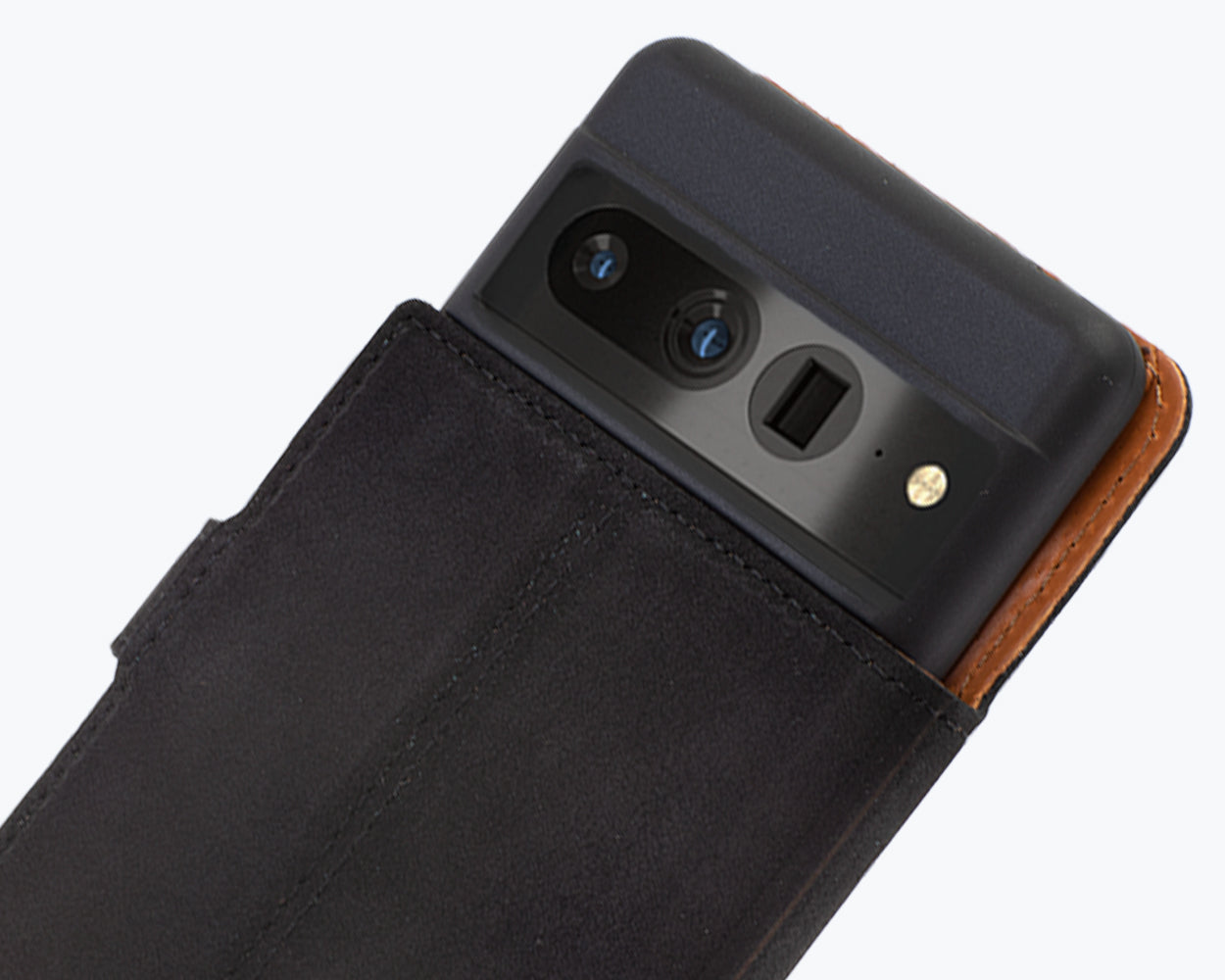 Google Pixel 6 Pro - Vintage Leather Wallet Phone Case