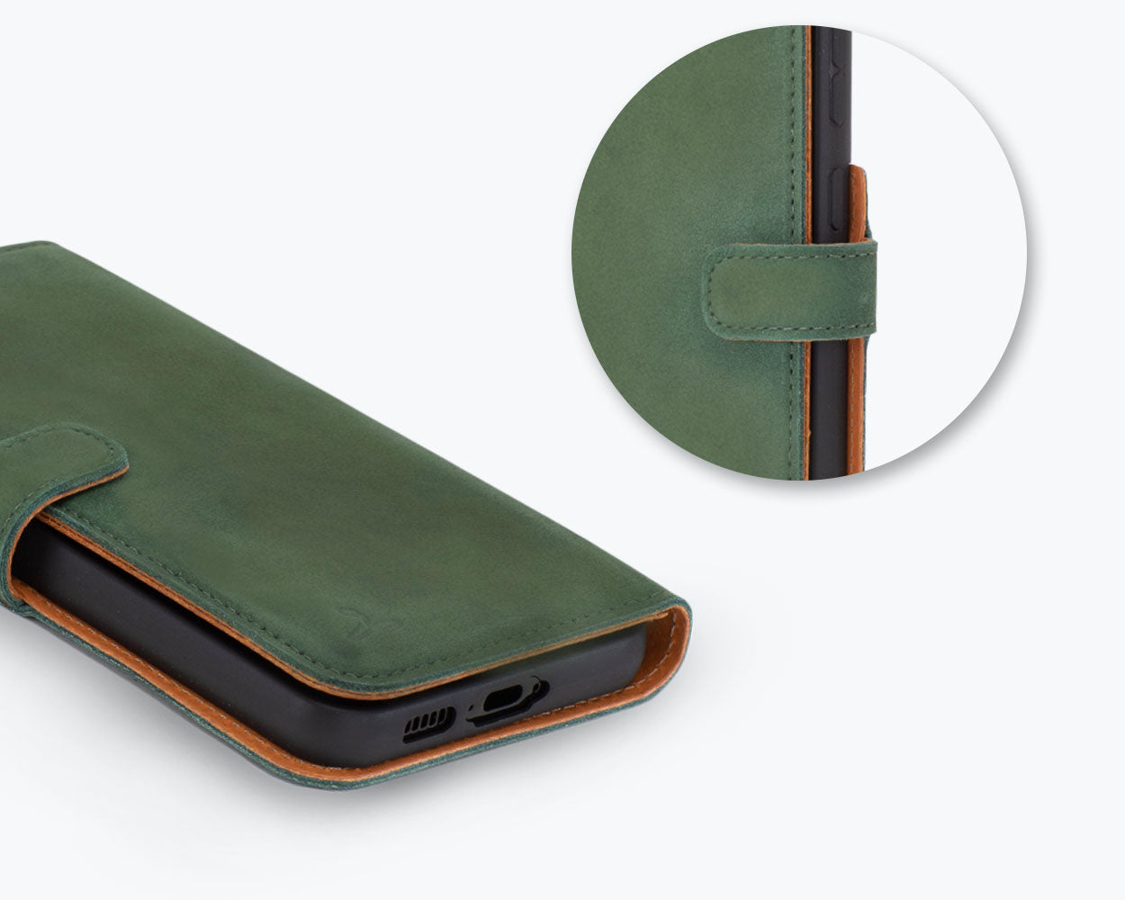 Samsung Galaxy S23 Plus - Vintage Leather Wallet Phone Case