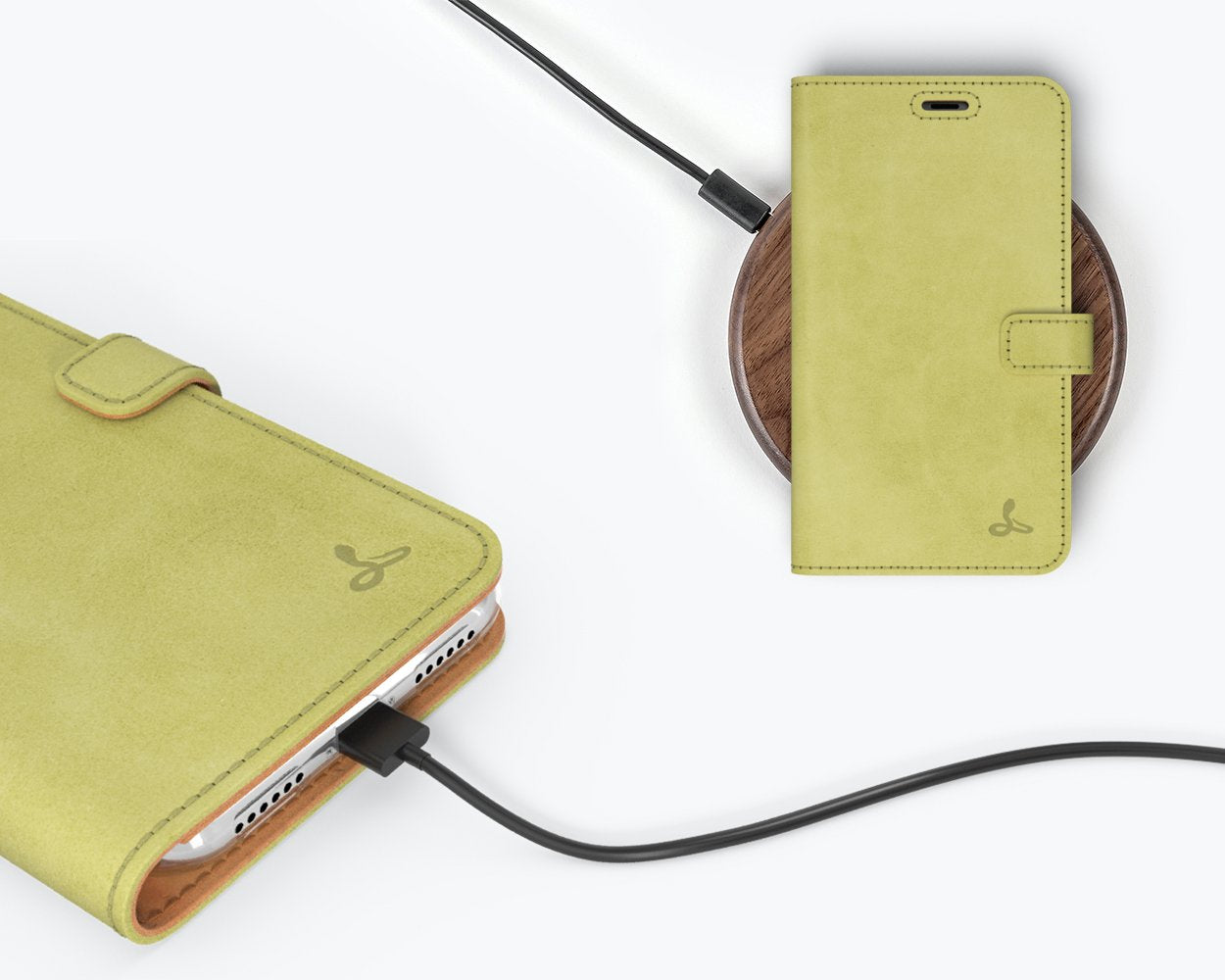 Apple iPhone XS Max - Vintage Leather Wallet Phone Case