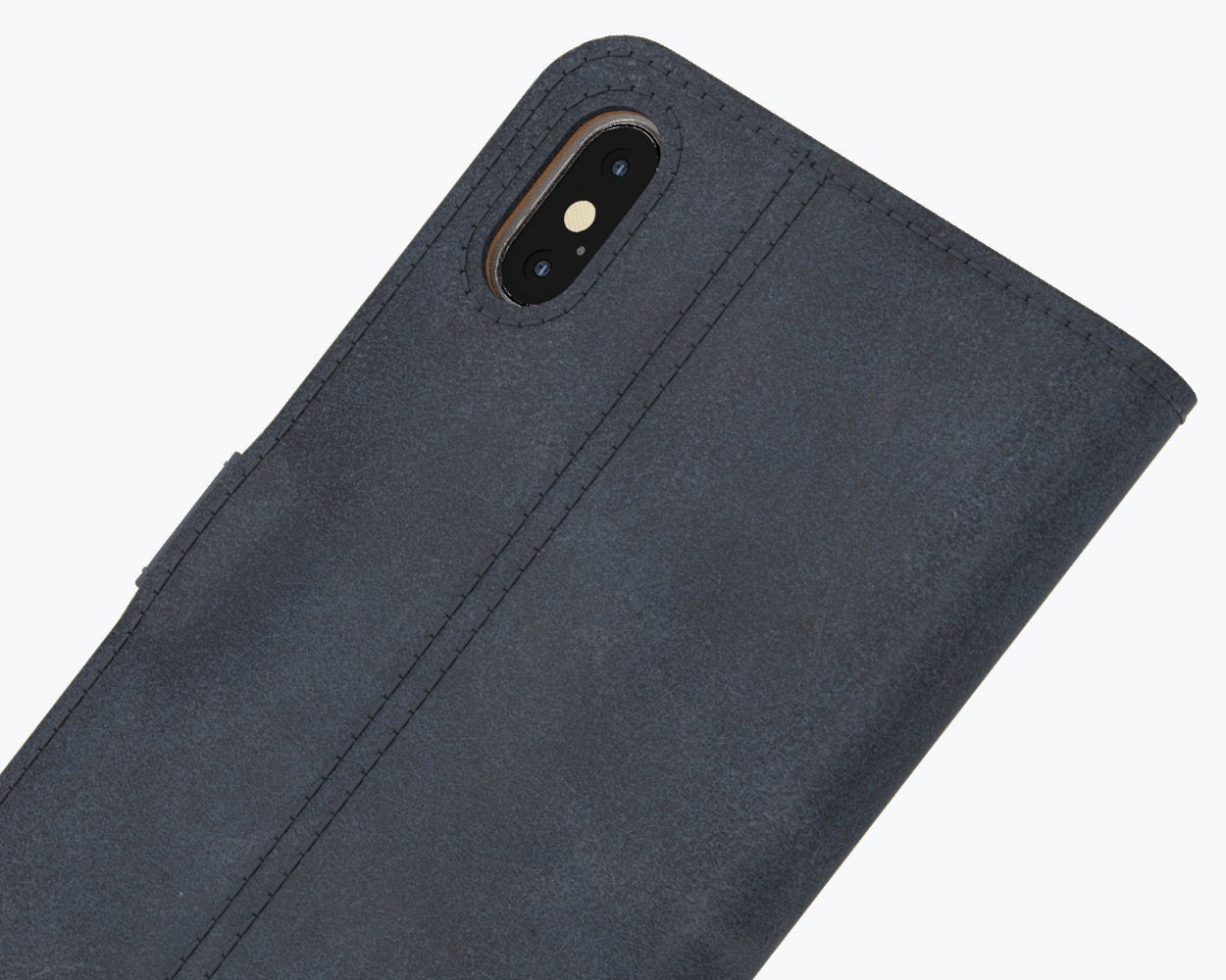 Apple iPhone XS Max - Vintage Leather Wallet Phone Case
