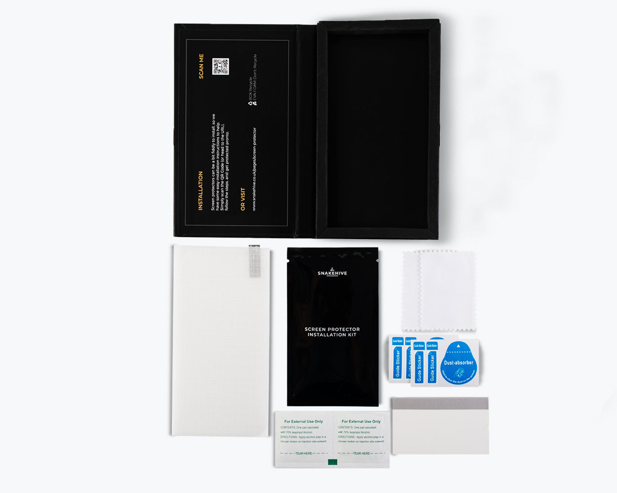 Apple iPhone XS Max - Tempered Glass Screen Protector (x2)