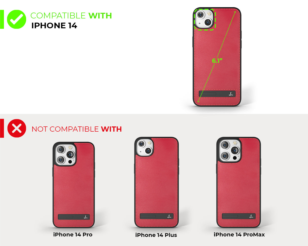 Apple iPhone 14 - Metro Leather Phone Case