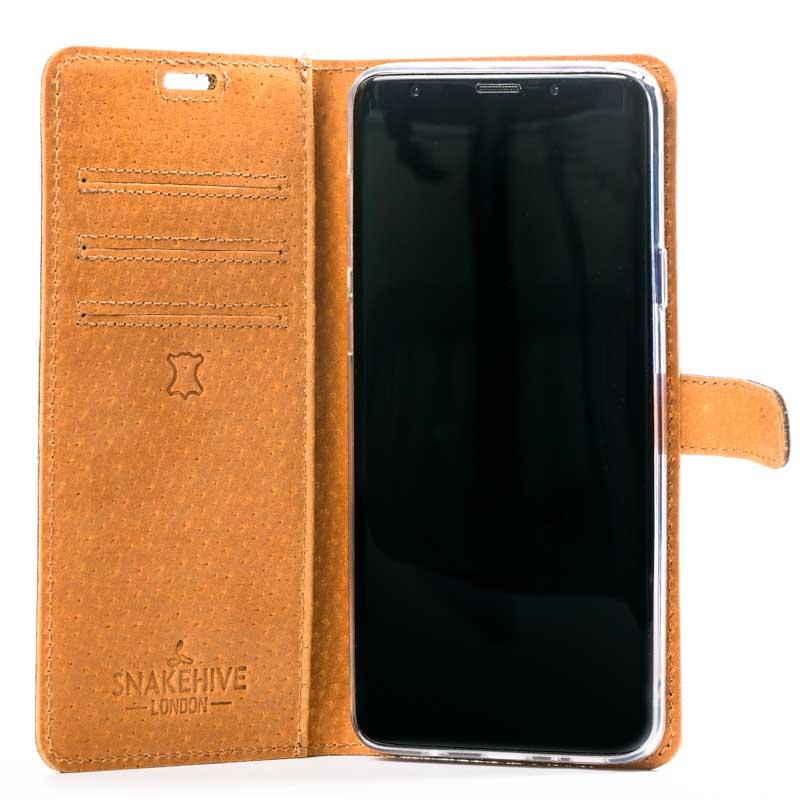 Samsung Galaxy S9 Plus - Vintage Leather Wallet Phone Case