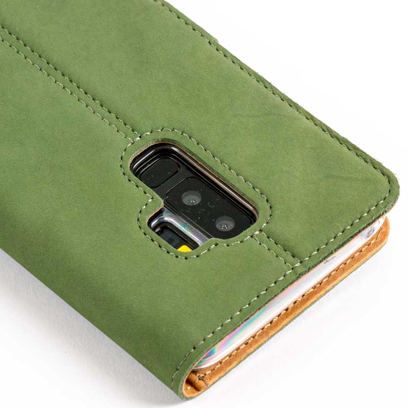 Samsung Galaxy S9 Plus - Vintage Leather Wallet Phone Case