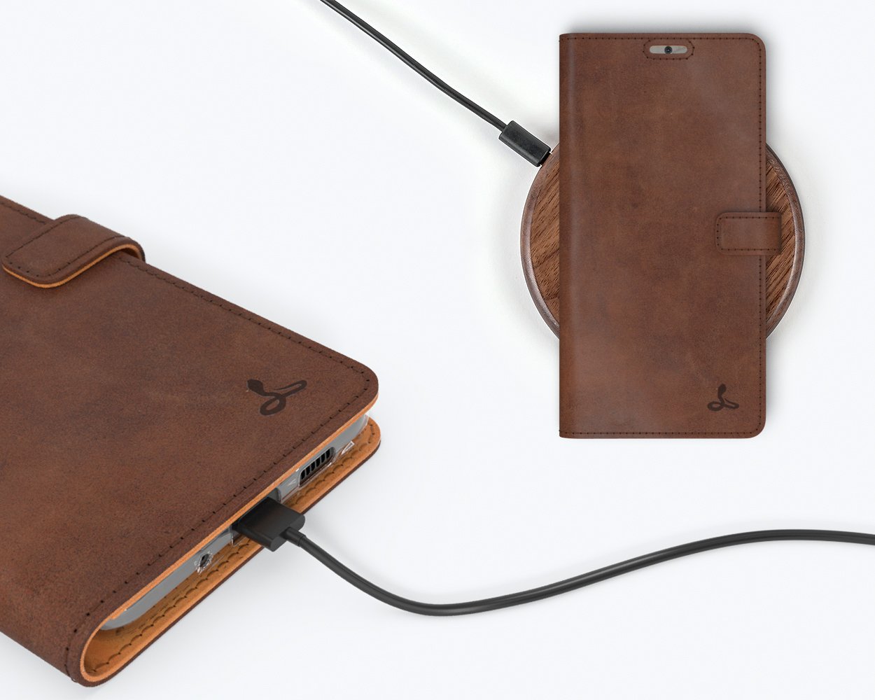 Samsung Galaxy S20 Ultra - Vintage Leather Wallet Phone Case