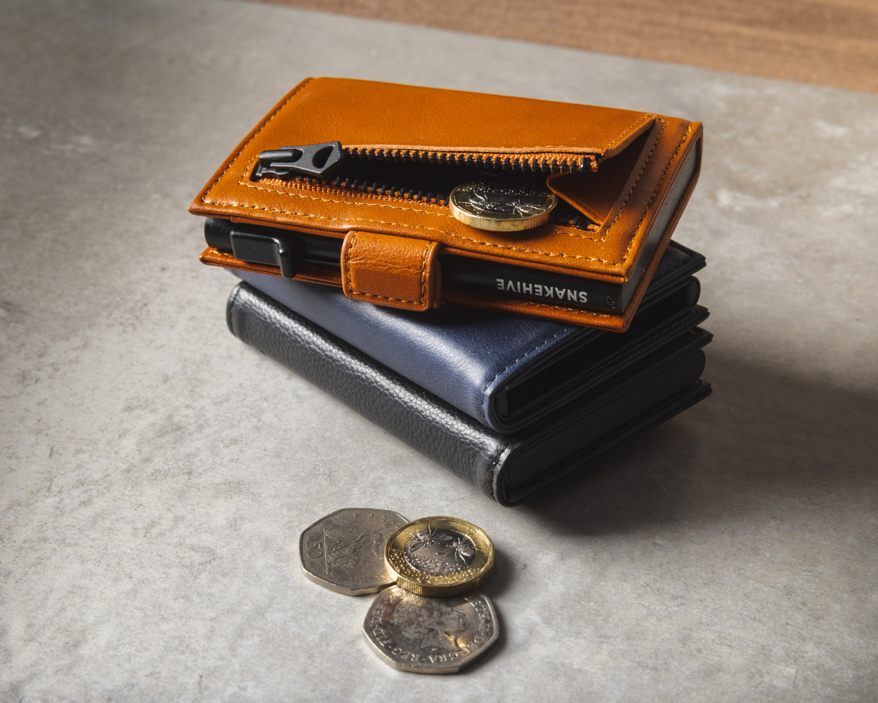 Metro Leather Smart RFID Wallet