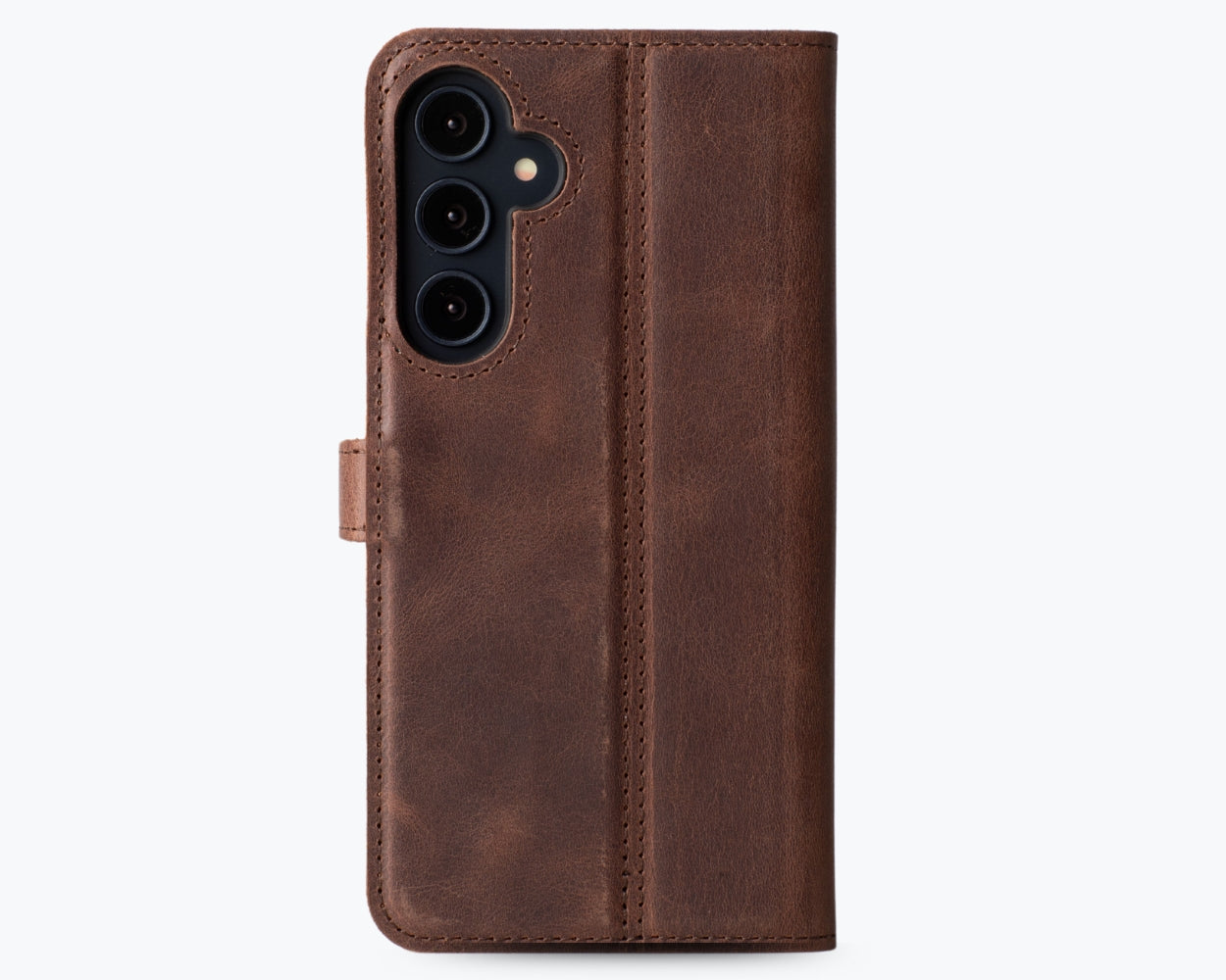 Samsung Galaxy A55 - Vintage Leather Wallet Phone Case