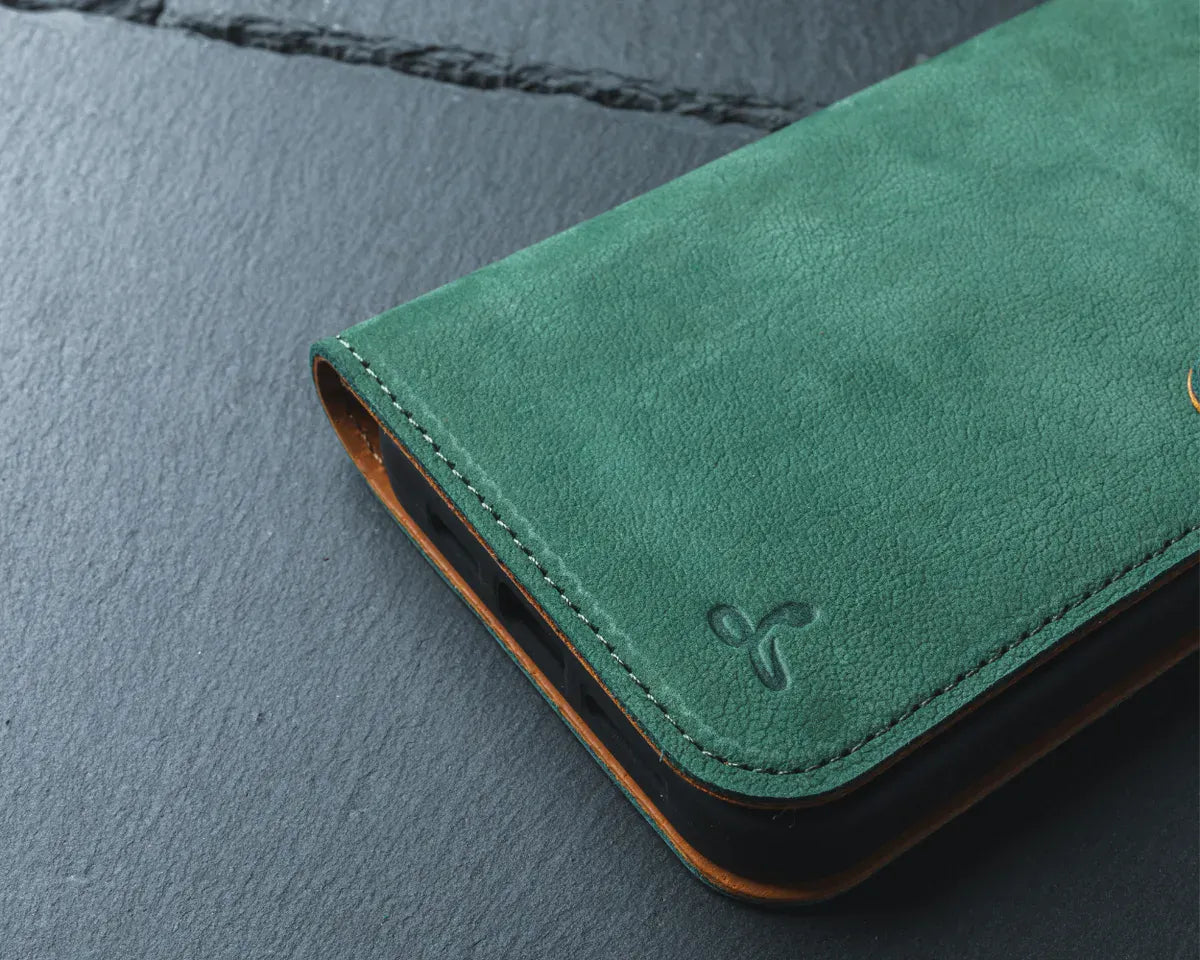 Snakehive Vintage Wallet Apple iPhone 18 Pro - Vintage Leather Wallet Phone Case Vintage Leather Wallet Case for Apple iPhone 18 Pro