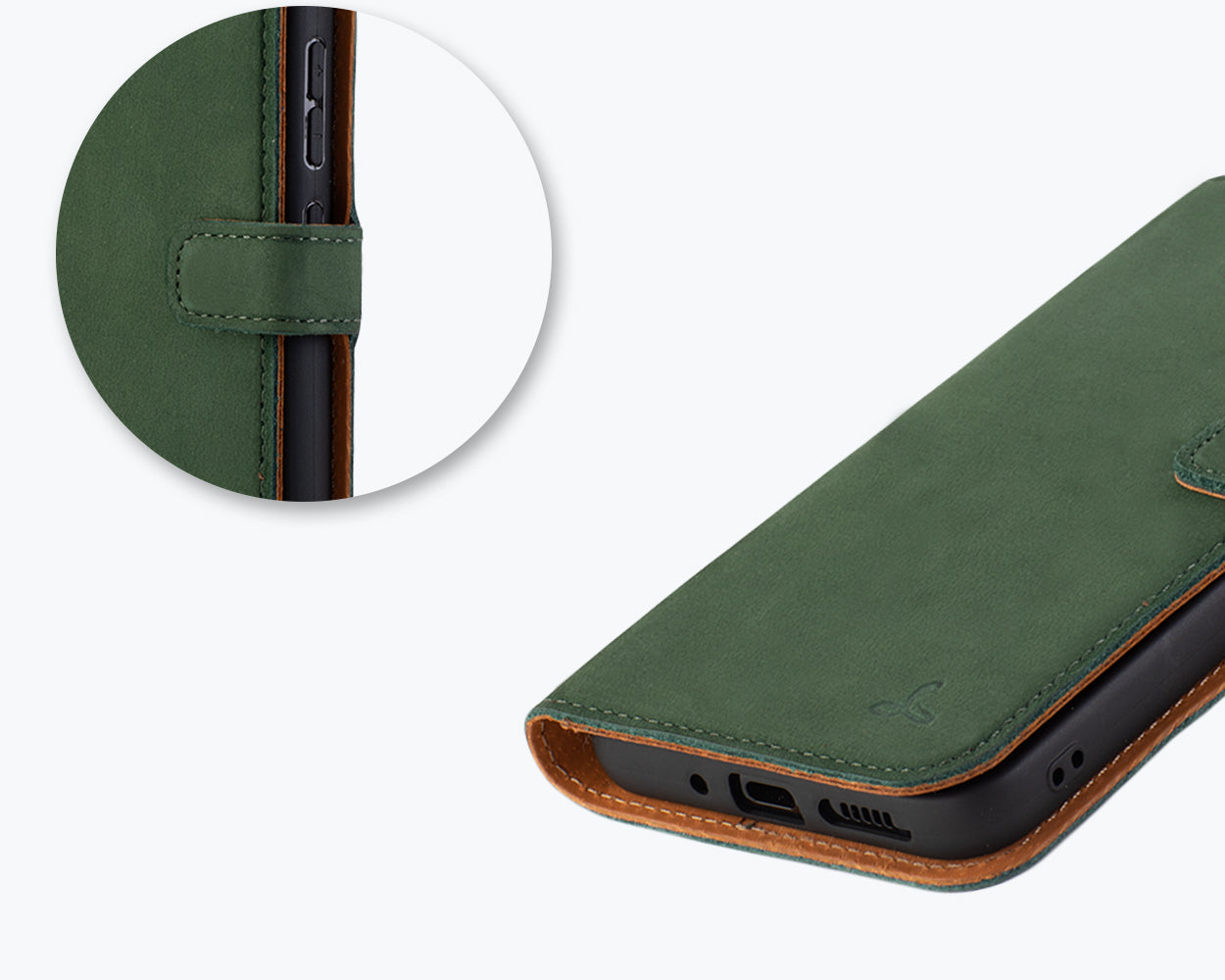 Vintage Leather Wallet - Samsung Galaxy A35
