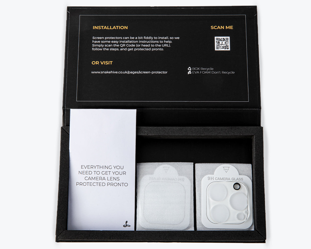 Apple iPhone 11 Pro / iPhone 11 Pro Max - Glass Camera Lens Protector