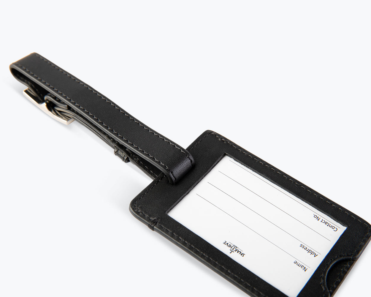 LEATHER LUGGAGE TAG - THE ESSENTIAL COLLECTION