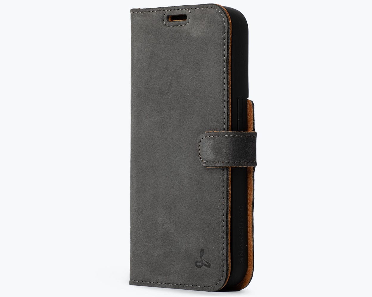 Apple iPhone 15 Pro Max - Vintage Leather Wallet Phone Case