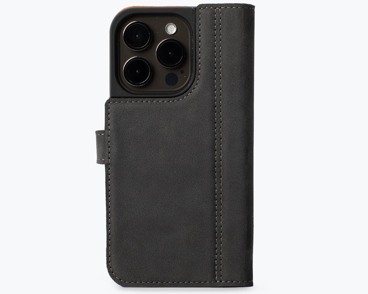 Apple iPhone 15 Pro Max - Vintage Leather Wallet Phone Case