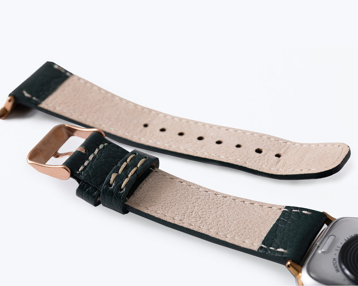 Metro Leather Watch Strap - For Apple Series Watches